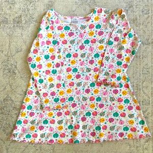 Girls Ladybug Cotton Nightgown